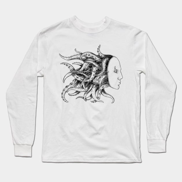 mask Long Sleeve T-Shirt by rudoi